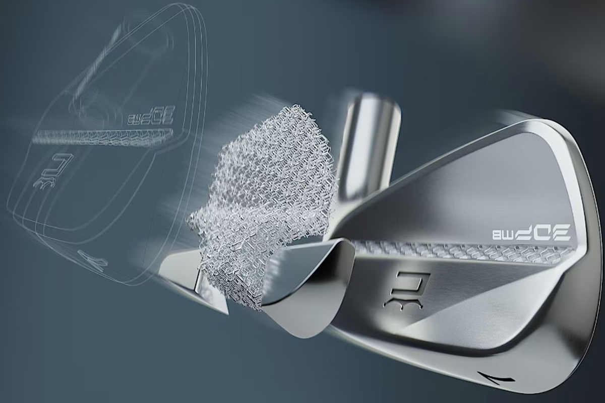 ホマのプロトタイプをベースにした3DP MBアイアン（提供：コブラゴルフ）