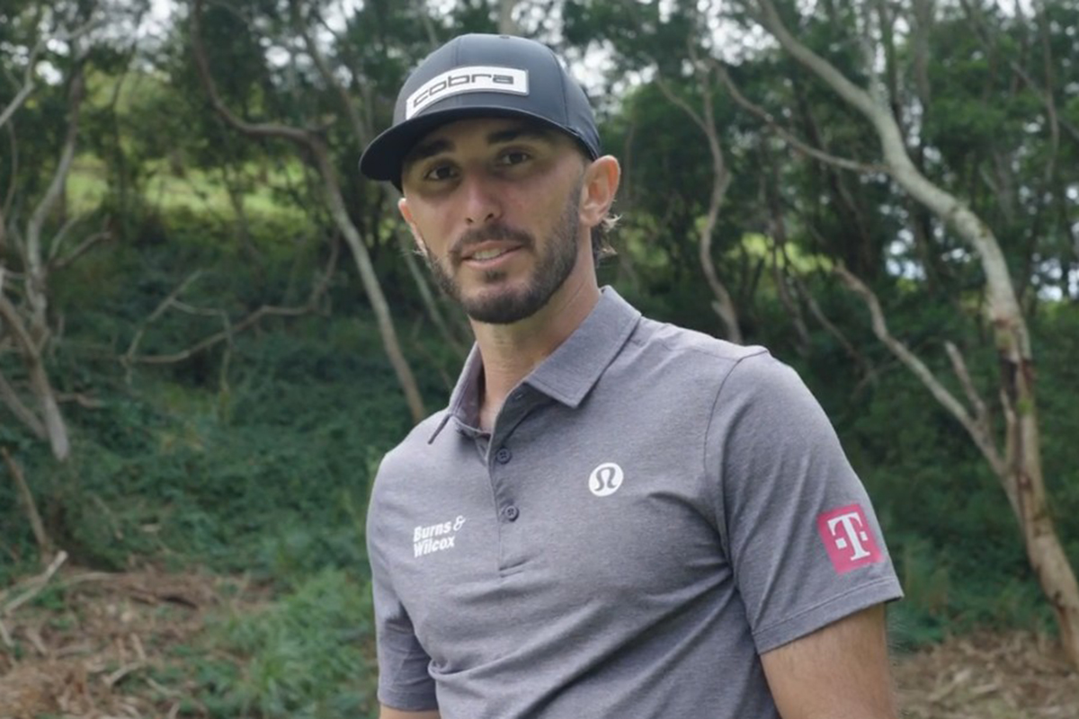 コブラの3DPアイアンシリーズを使用するマックス・ホマ（提供：コブラゴルフ）