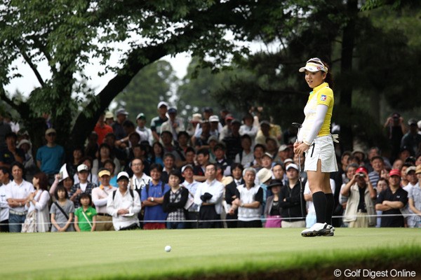 2011年 ニチレイレディス 最終日 有村智恵 