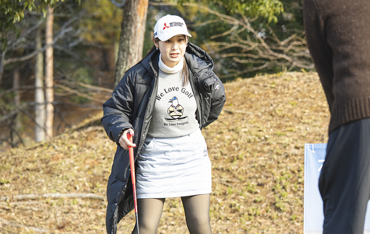 2026年 デサント特集 アドレスのポイントは？（デサント提供）