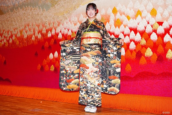 地元の東京・日野市で「二十歳のつどい」に出席した馬場咲希