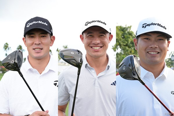 中島啓太、コリン・モリカワ、久常涼がテーラーメイドのQi4Dシリーズを携えて開幕戦へ