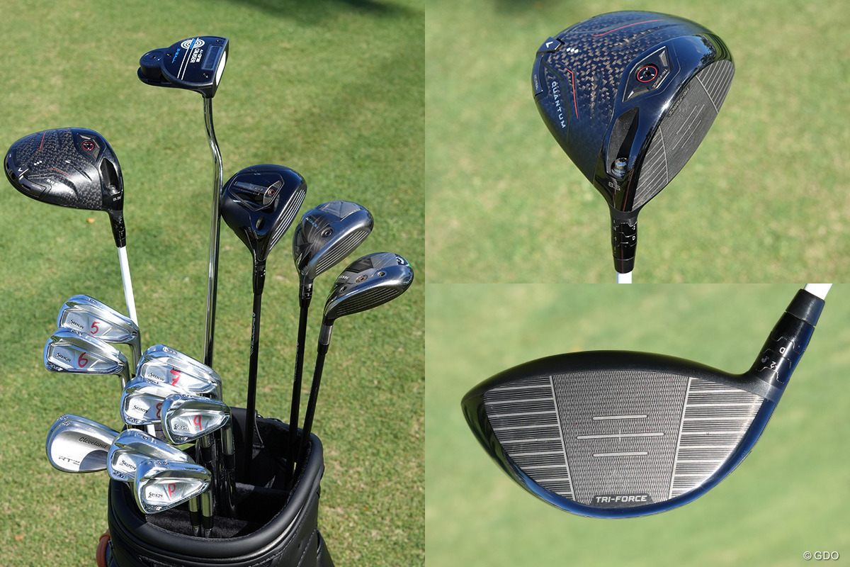 ビジェイ・シンのクラブセッティングとキャロウェイのニュードライバー