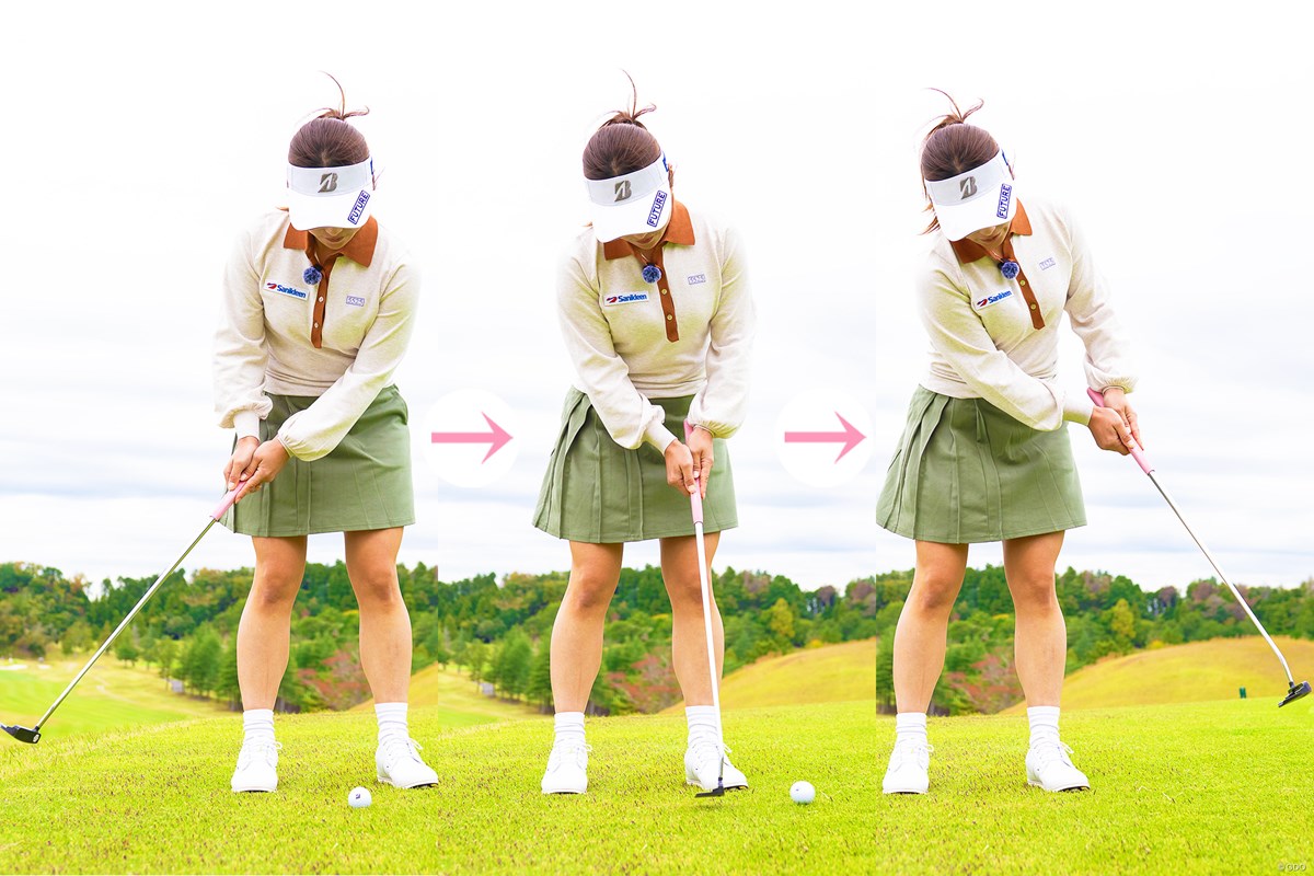 実は難しい！ グリーン外からのパットでやっていいこと・ダメなこと 堀奈津佳