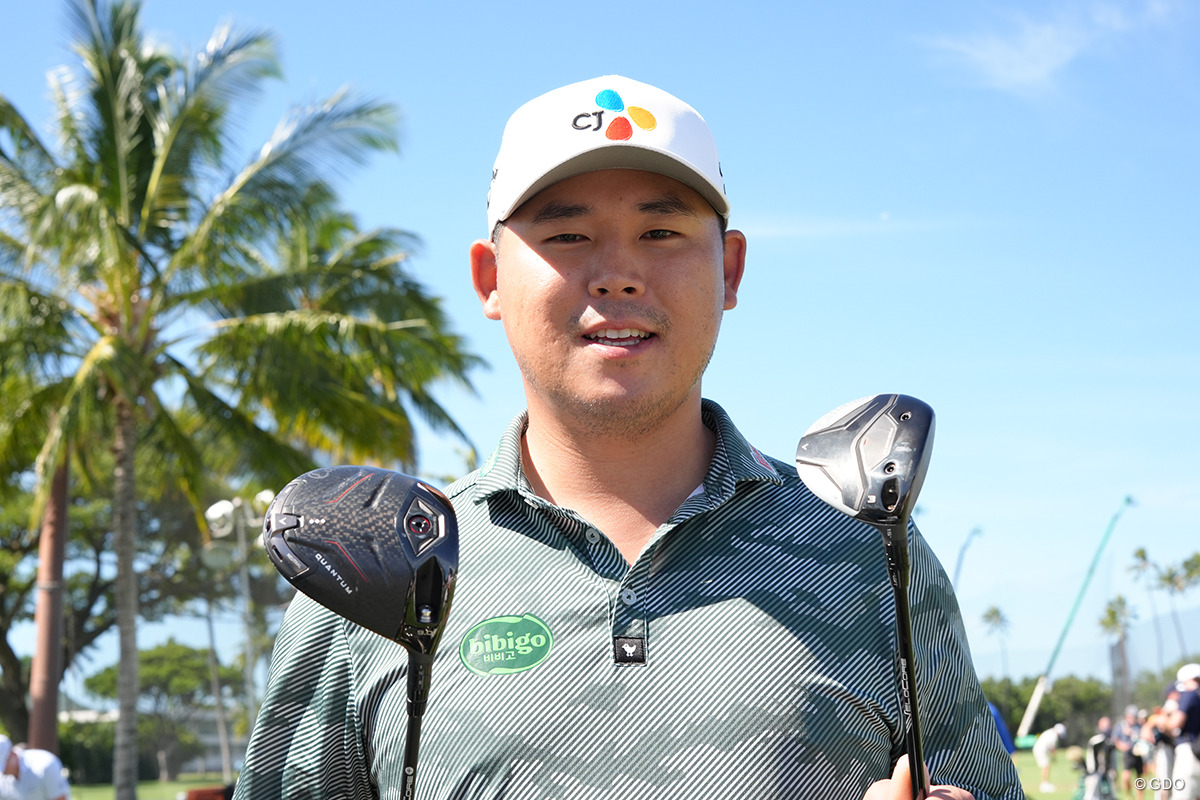 キャロウェイの未発売モデル「QUANTUM」のフェアウェイウッドをツアーで発見