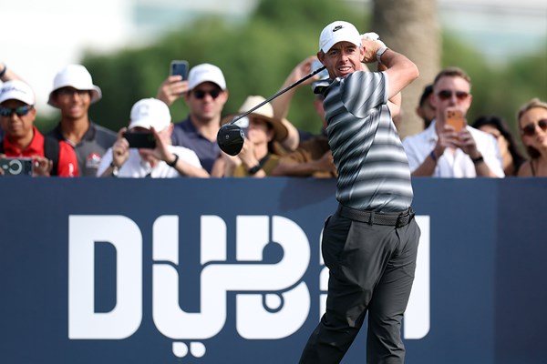 2026年初戦を首位でスタートしたロリー・マキロイ（Andrew Redington/Getty Images）
