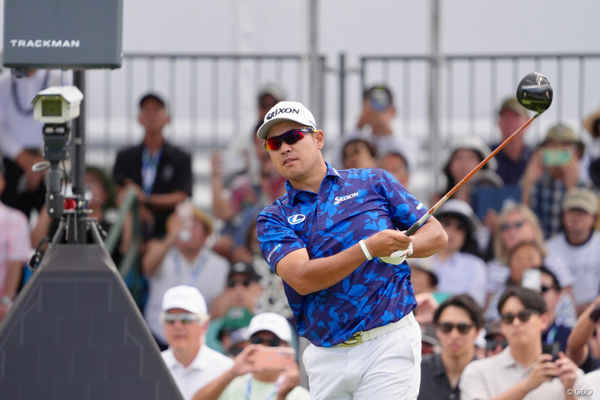 【速報】松山英樹は1アンダー「69」でホールアウト 暫定首位と7打差発進