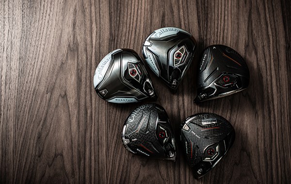 2026年 キャロウェイ特集 左から時計回りに、「MAX D」、「MAX」、「MAX FAST」、「◆◆◆ MAX」、「◆◆◆」 落合隆仁