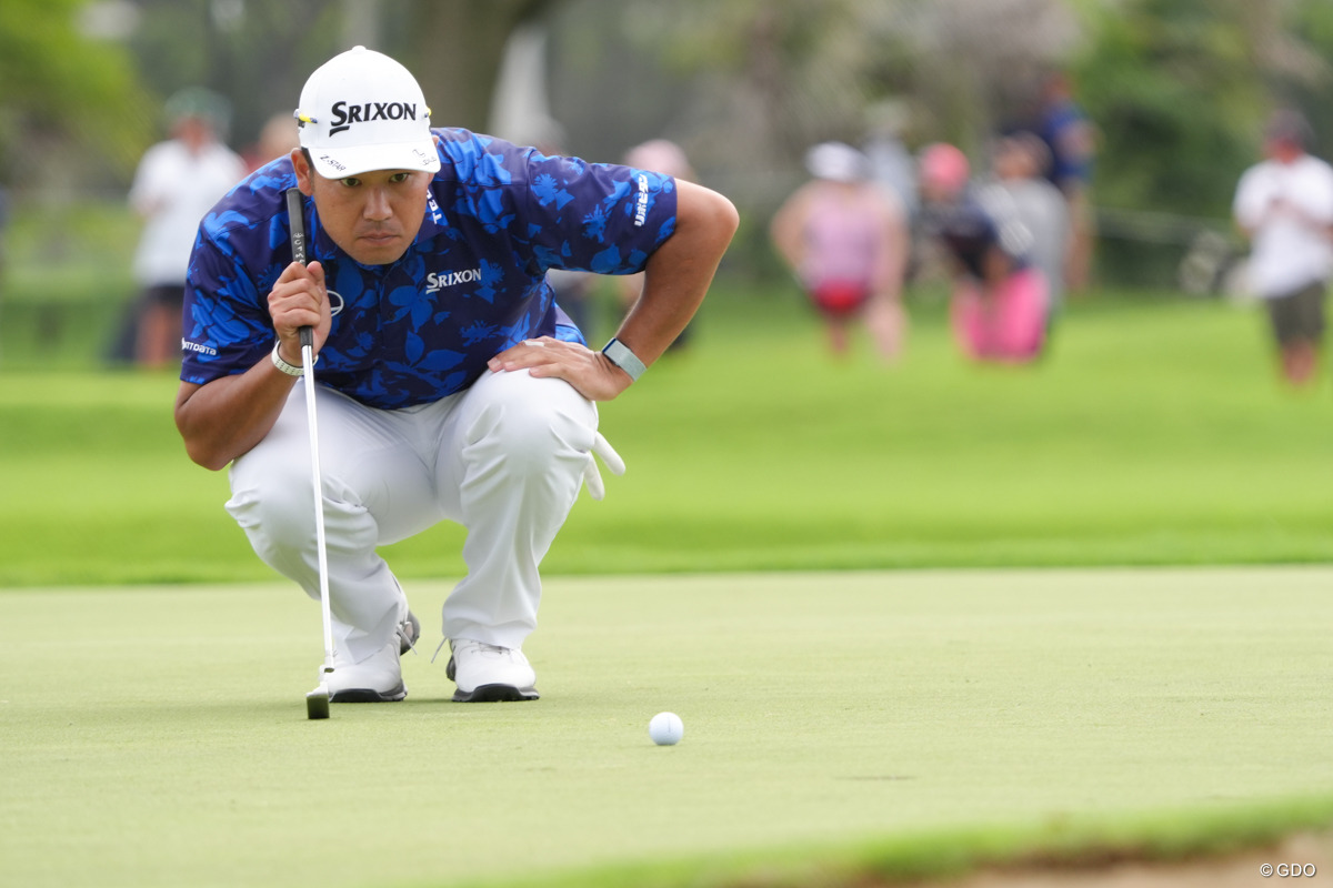 窮地を救った終盤のパット 「全部が悪い」松山英樹は1アンダーで新シーズン開始