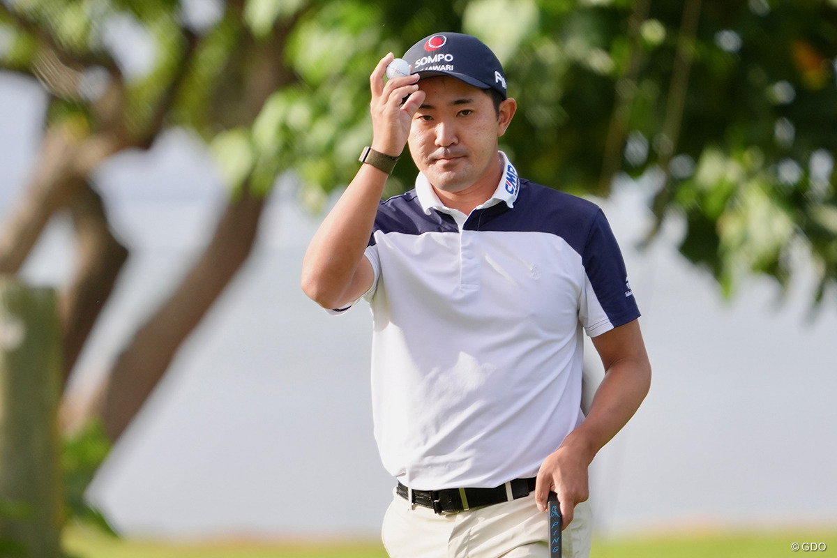 ガッツポーズ締めでシーズンイン 金谷拓実は妻の応援も背に日本勢最高位で発進