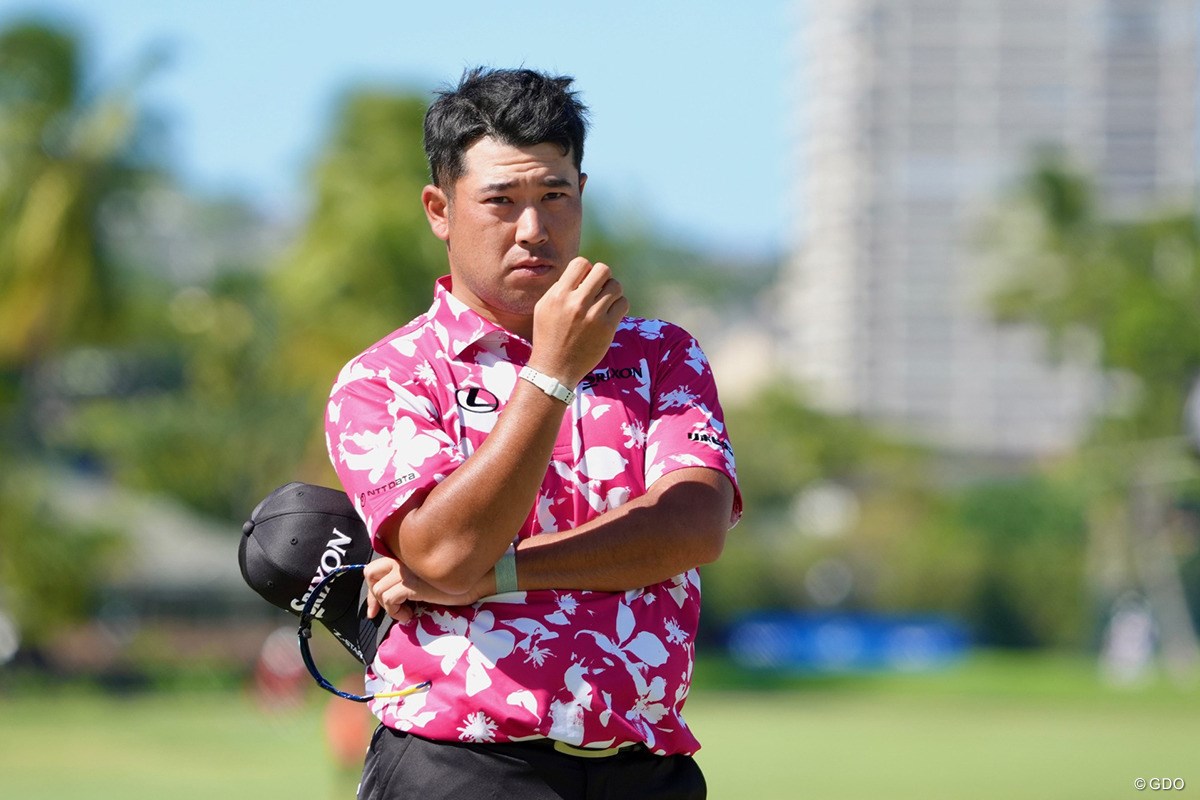 2026年 ソニーオープンinハワイ 2日目 松山英樹