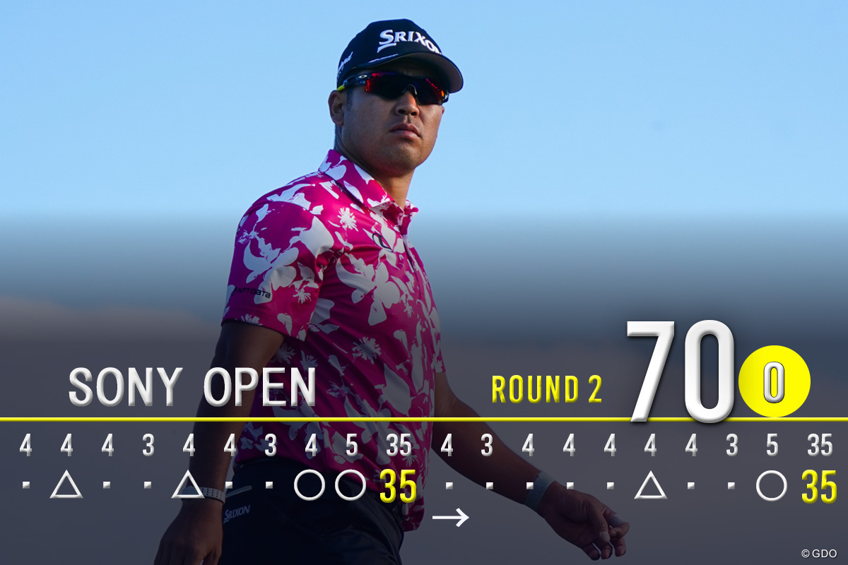 ティショットは安定したが…