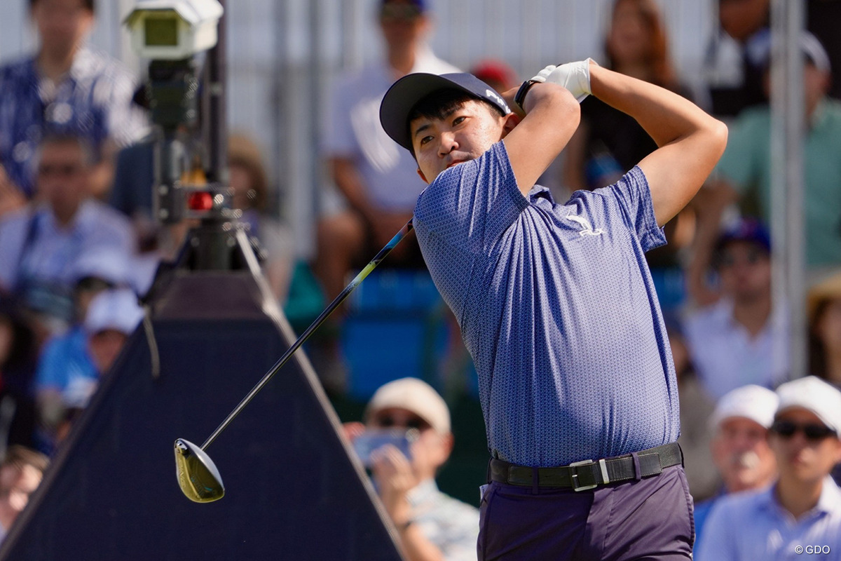 【速報】優勝争いの金谷拓実は通算6アンダーで折り返し