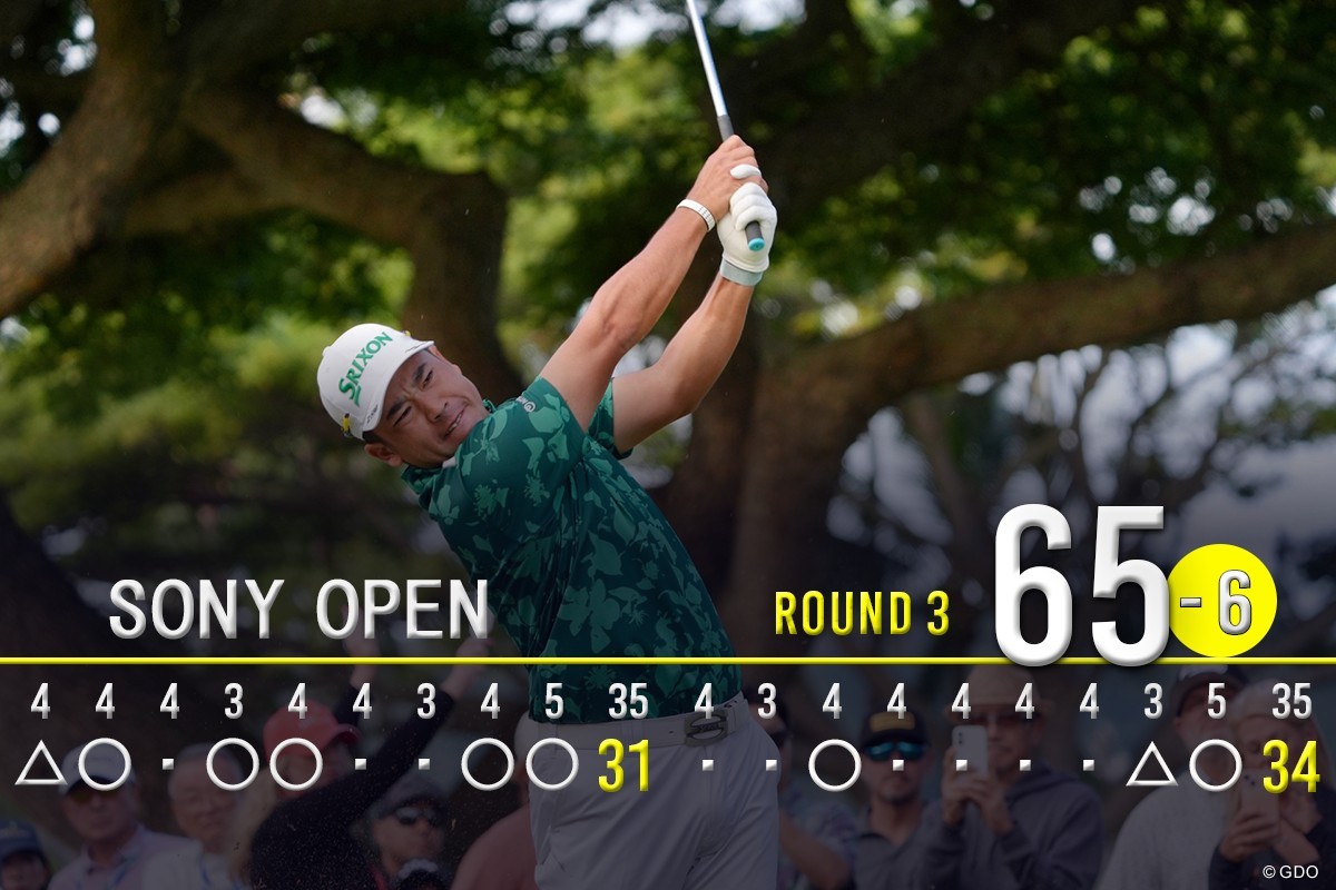 ボギー発進から7バーディを奪った