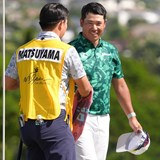 松山英樹は3日目ベストタイ「65」 首位と6打差13位で最終日へ 金谷拓実20位後退