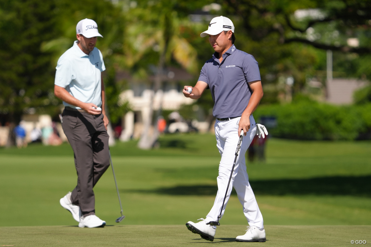 2サムプレーは下部ツアーで慣れた 平田憲聖「どこまで落とすのか…」から69