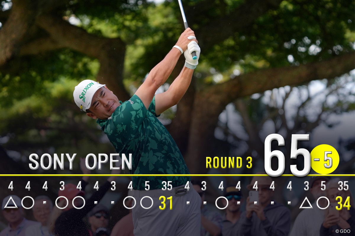 ボギー発進から7バーディを奪った