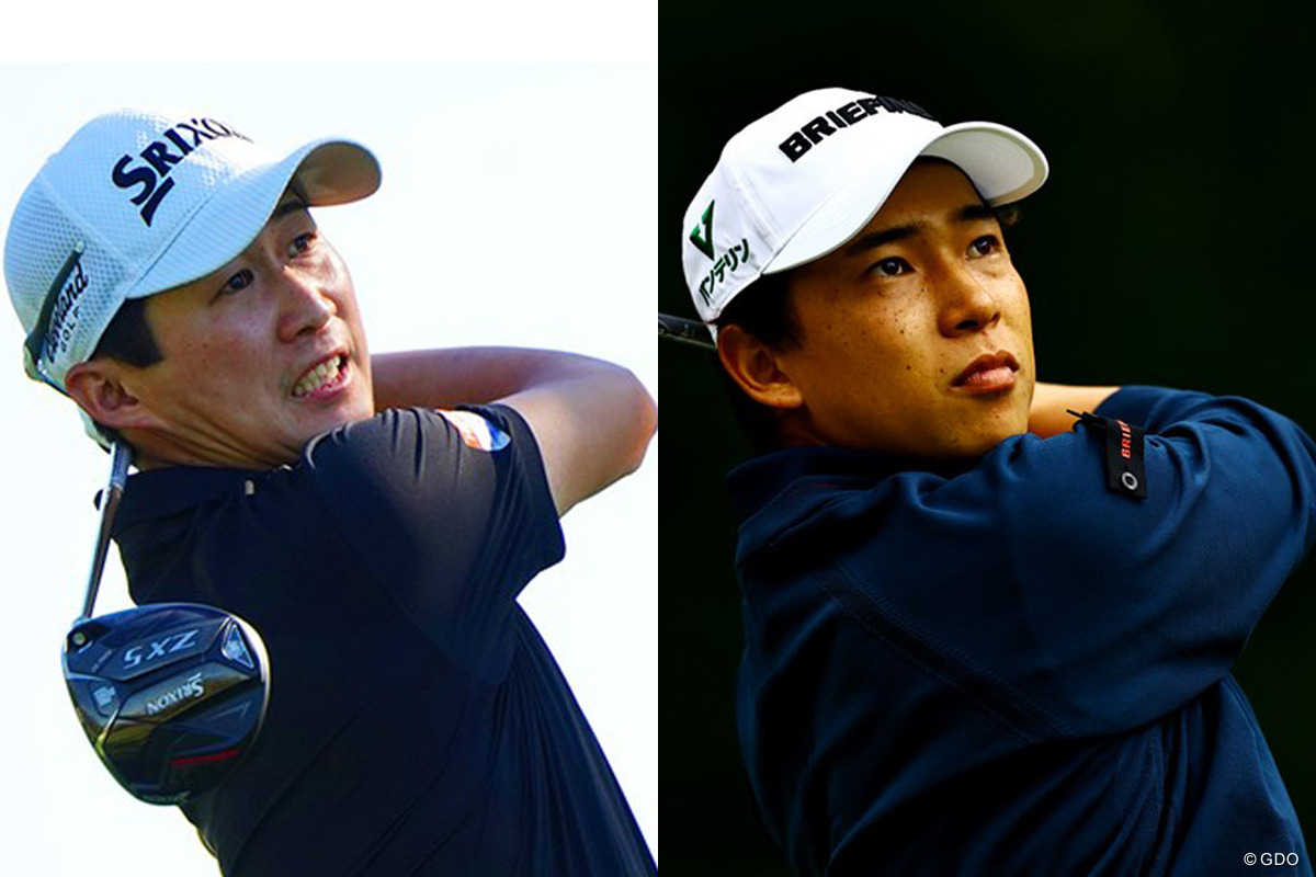 星野陸也（左）と桂川有人が高額大会に挑む