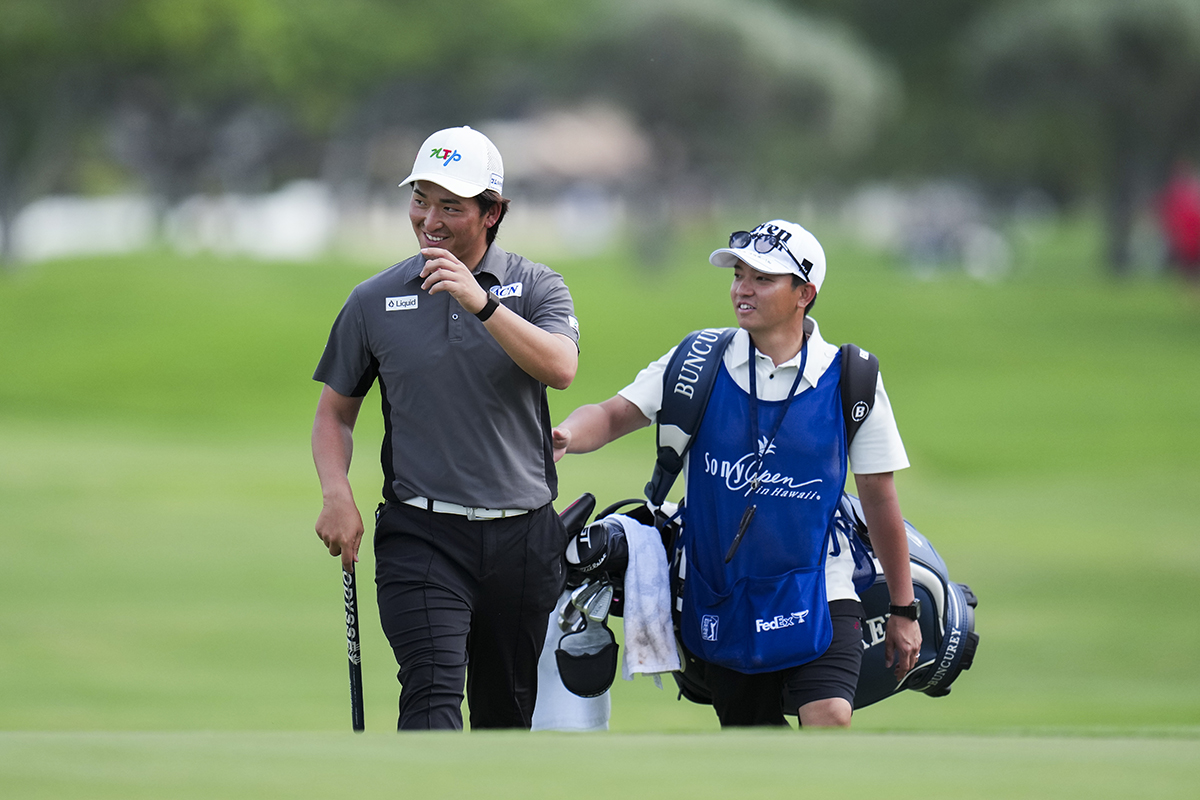 金子駆大はスポット参戦したPGAツアーで4日間を戦い抜いた（Tracy Wilcox PGA TOUR via Getty Images）