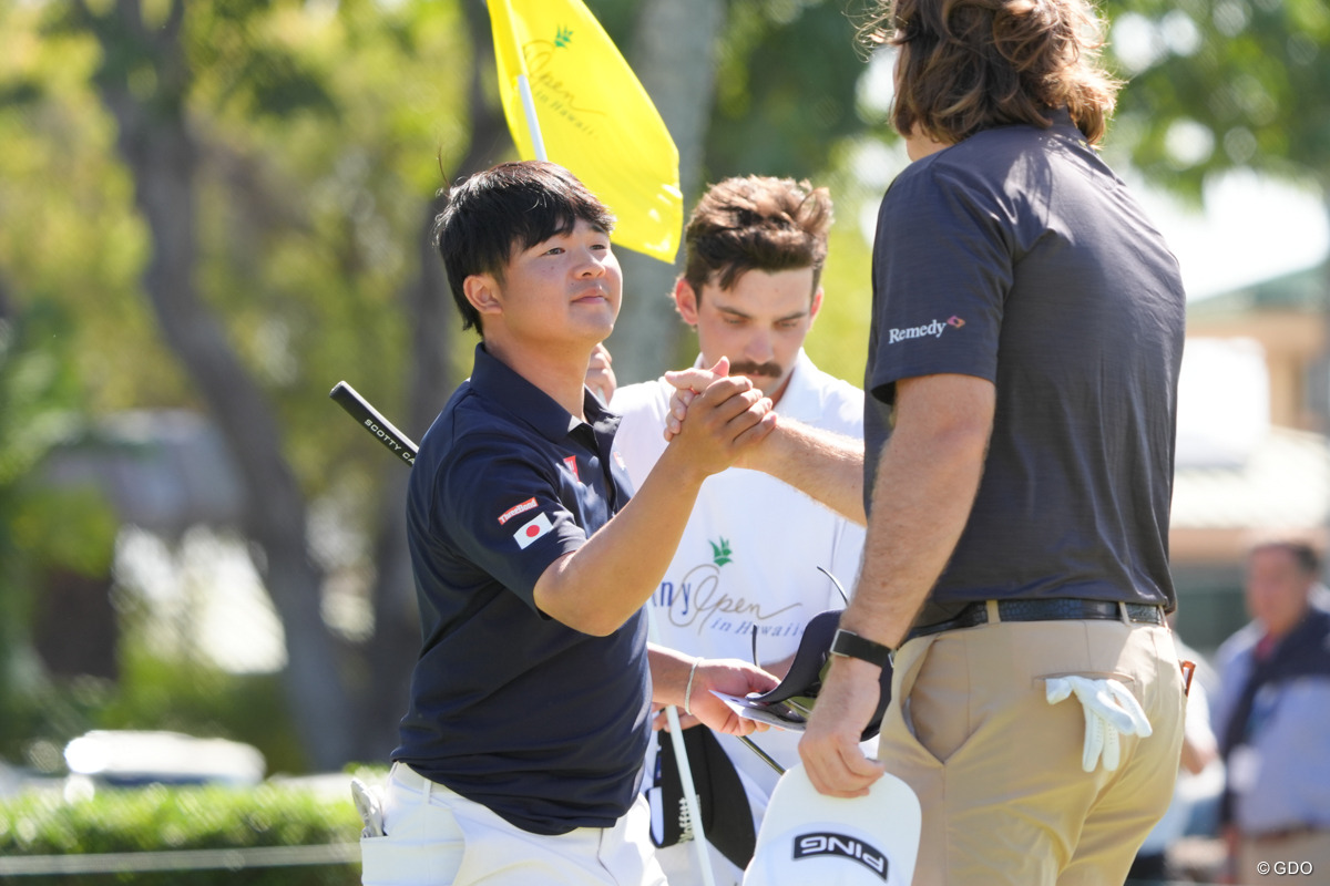 結果は2オーバー92位で予選落ち。経験を今後に生かす