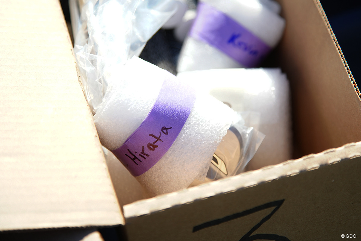 平田憲聖用のヘッドが用意されていた