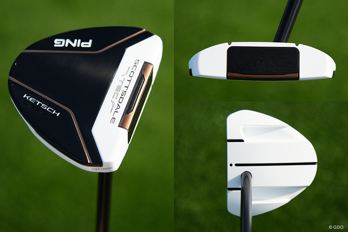 フェース側のドットは集中力アップが狙い