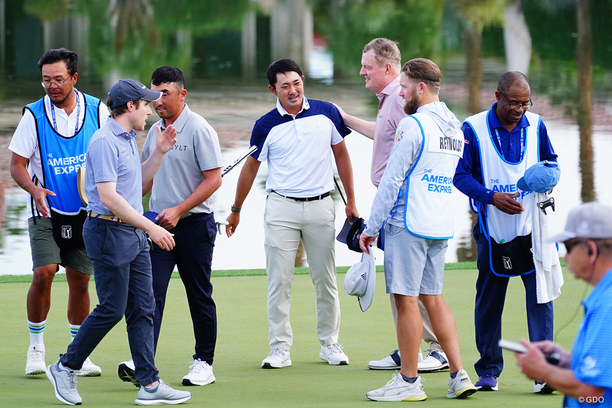 同伴アマの“処置”にも立ち会い 金谷拓実はプロアマ形式で「楽しくプレー」