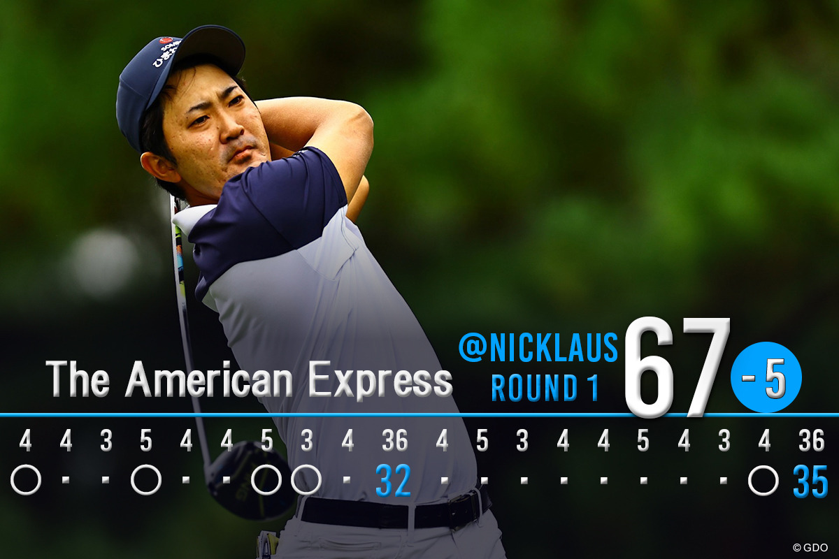 ニクラス・トーナメントコースを5バーディ、ノーボギーでプレー