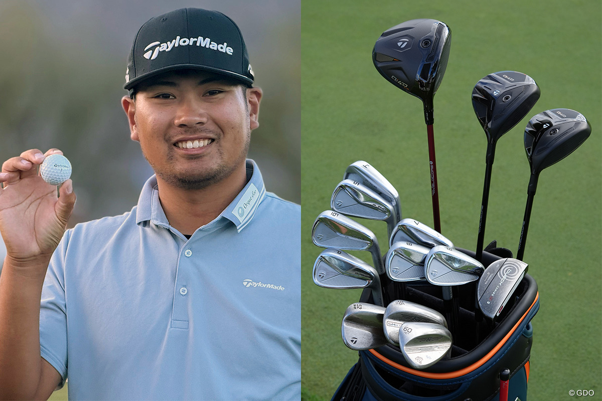 久常涼はウッド類を「Qi4D」にスイッチ。ボールも替えていた