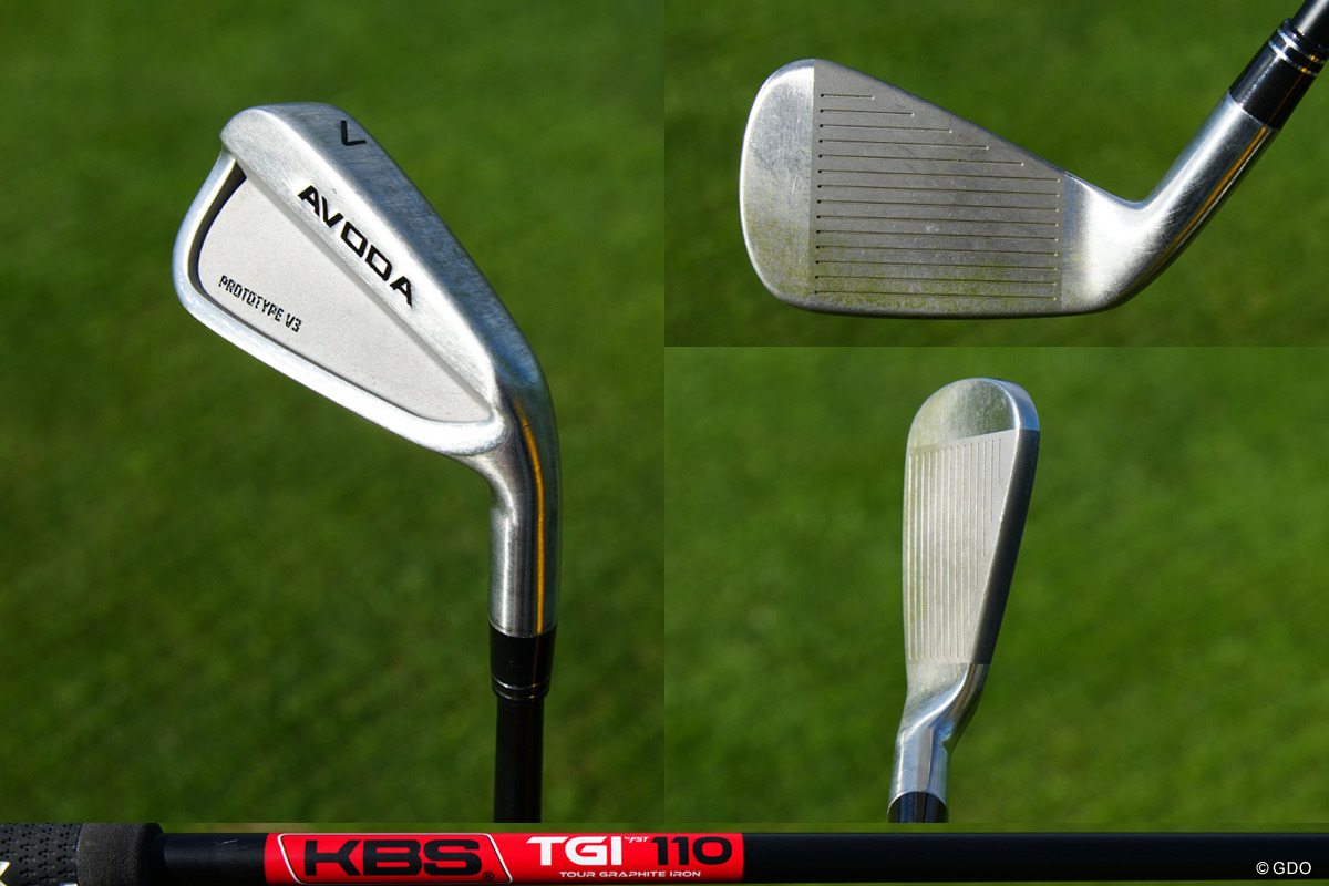 昨年の秋からAVODAゴルフのアイアンへ
