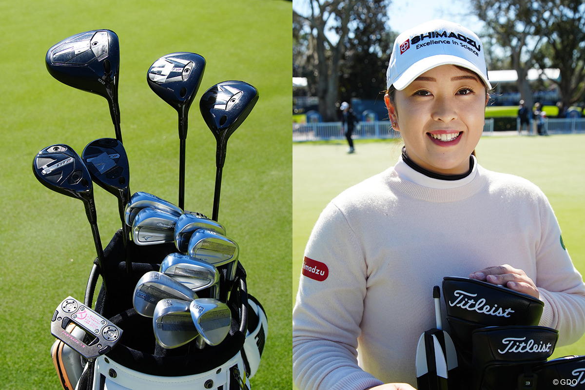 西郷真央の最新クラブは「NSレジオ、M-13、プロV1x…」上から下まで驚きの大刷新