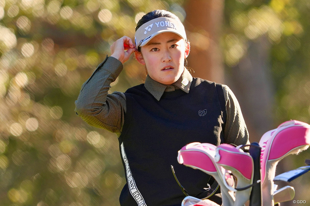 米ツアー2年目がスタート 2026年 ヒルトン・グランドバケーションズ トーナメント・オブ・チャンピオンズ 初日 岩井千怜