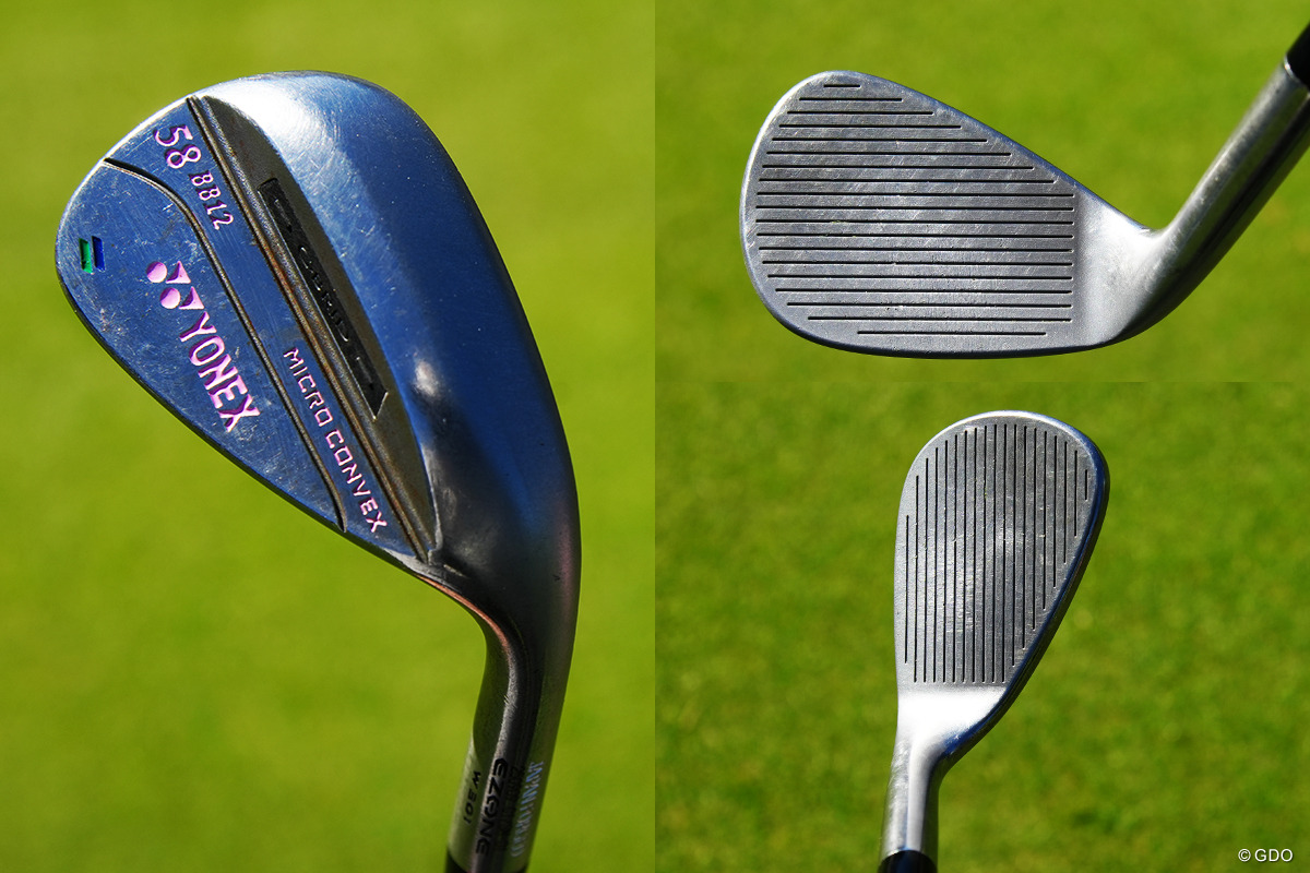 スコアラインがフェース全面に入る 2026年 ヒルトン・グランドバケーションズ トーナメント・オブ・チャンピオンズ 事前 岩井千怜