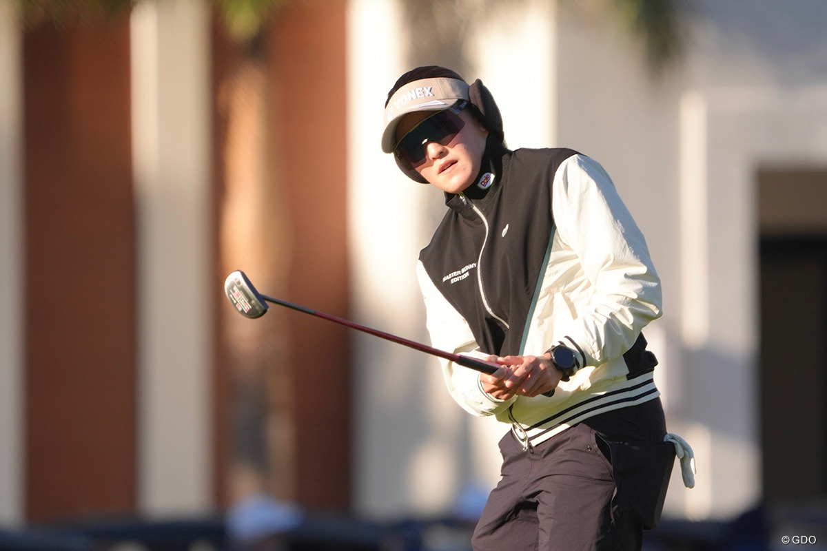 岩井千怜 2026年 ヒルトン・グランドバケーションズ トーナメント・オブ・チャンピオンズ 初日 岩井千怜