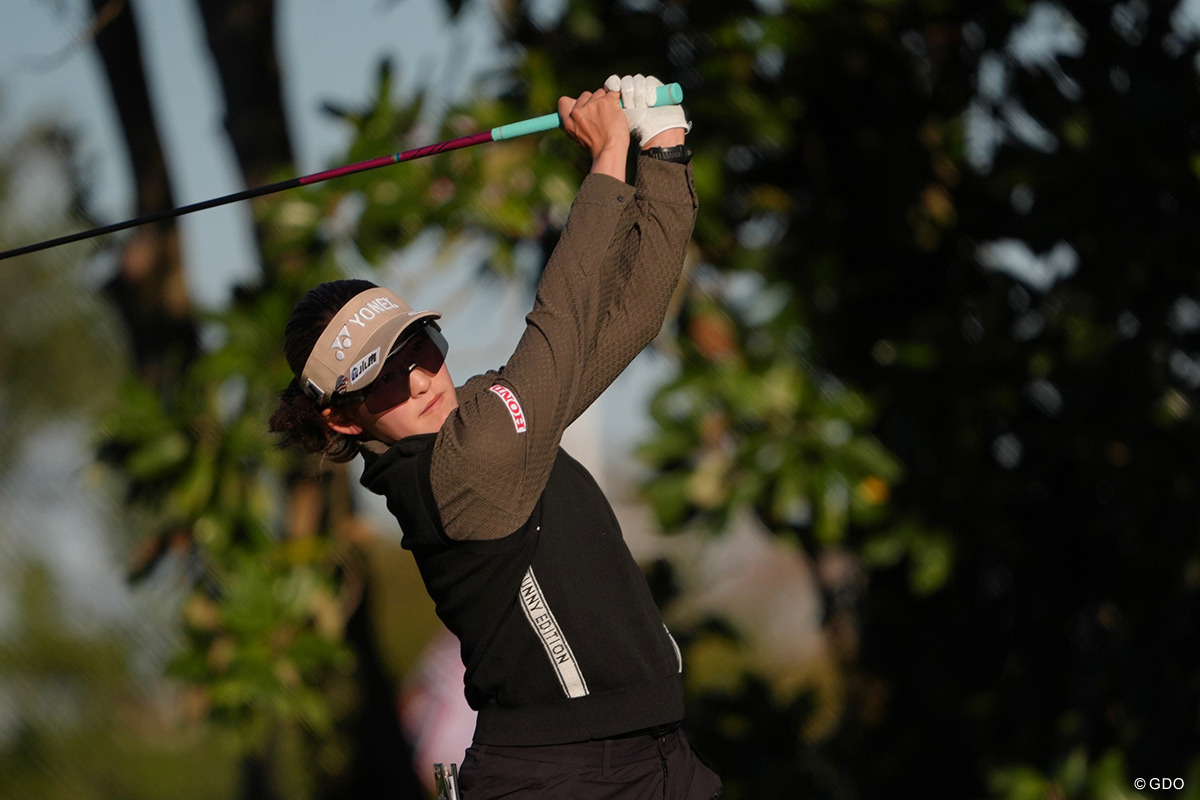 岩井千怜 2026年 ヒルトン・グランドバケーションズ トーナメント・オブ・チャンピオンズ 初日 岩井千怜