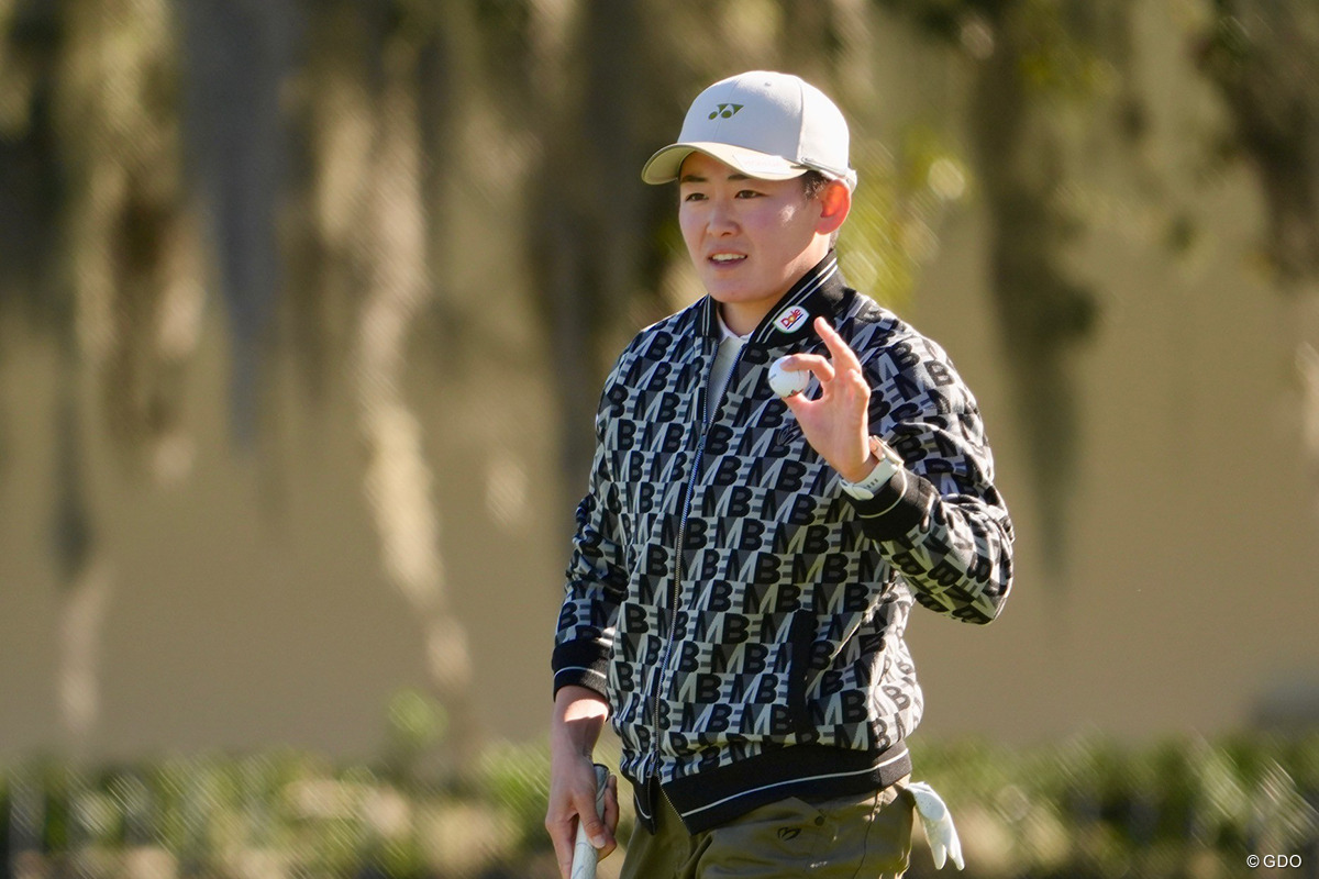 岩井明愛 2026年 ヒルトン・グランドバケーションズ トーナメント・オブ・チャンピオンズ 初日 岩井明愛