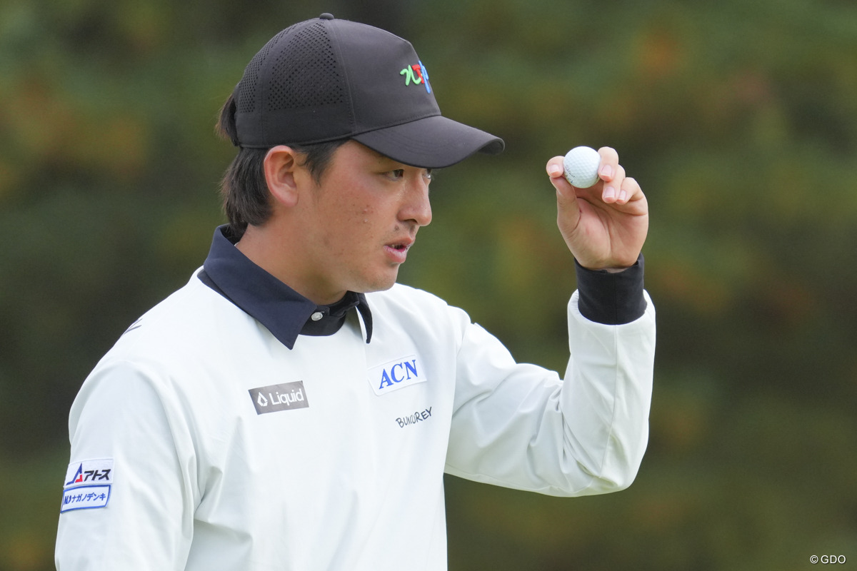 金子駆大が暫定31位（写真は2025年ゴルフ日本シリーズJTカップ）