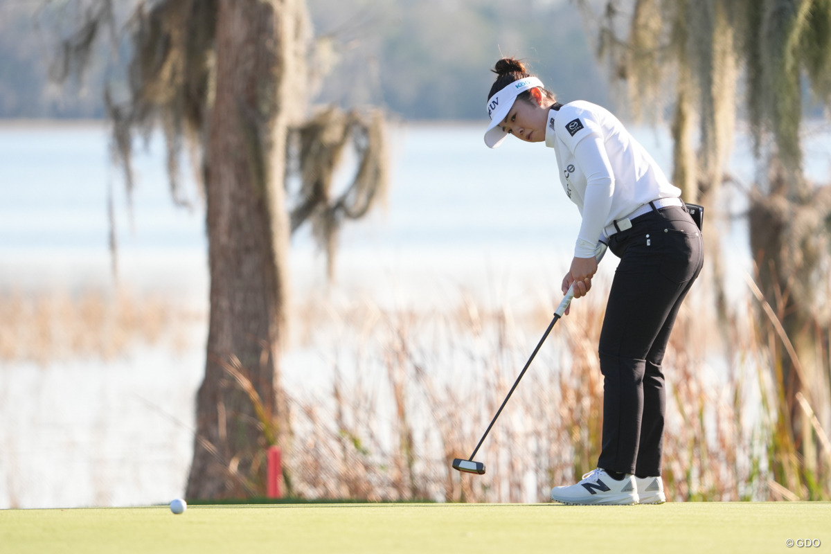 スプリットハンドからラウンド中にパッティングの打ち方を変更