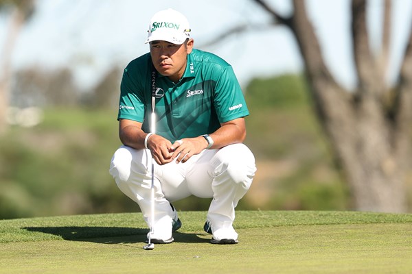 シーズン初イーグルも決めて3位発進の松山英樹（Stacy Revere/Getty Images）