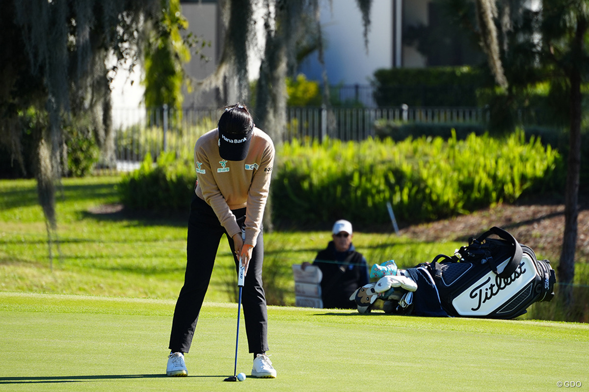 ショートパット2 2026年 ヒルトン・グランドバケーションズ トーナメント・オブ・チャンピオンズ 初日 リディア・コー