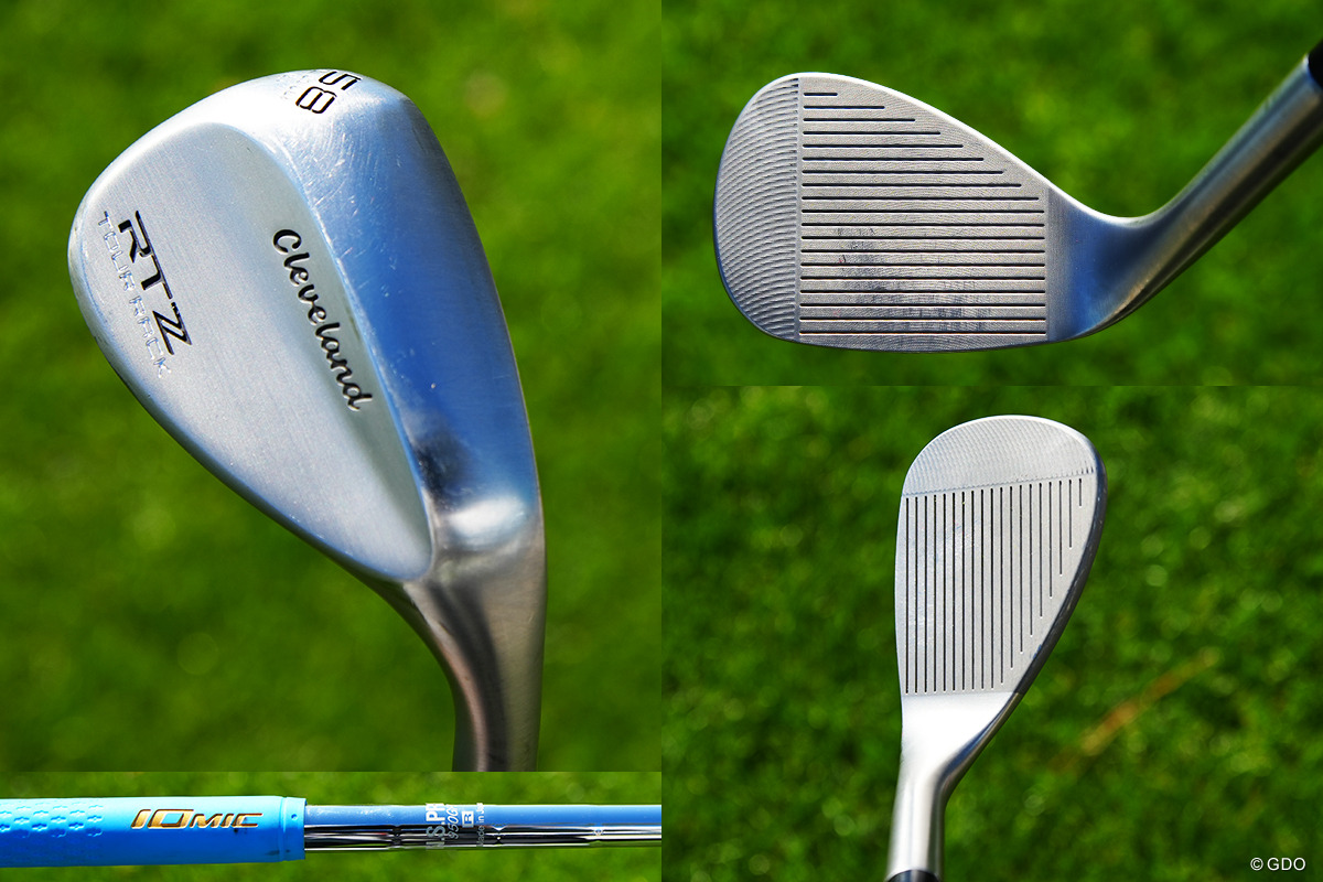 ウェッジのシャフトをRフレックスに変えた