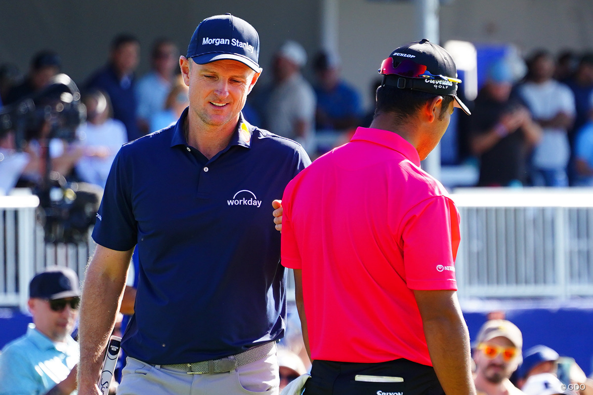 「先いくぜ」 2026年 ファーマーズインシュランスオープン 2日目 ジャスティン・ローズ 松山英樹