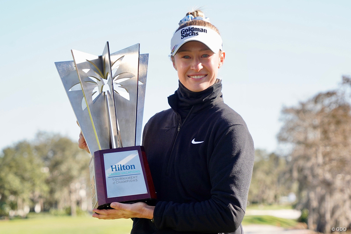 極寒の開幕戦は短縮競技に ネリー・コルダ2季ぶりツアー16勝目 山下美夢有5位
