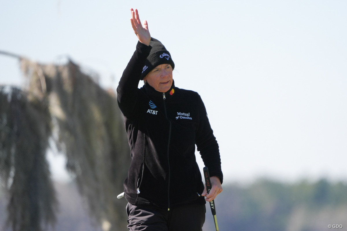 アニカ・ソレンスタムはセレブリティ部門15位 2026年 ヒルトン・グランドバケーションズ トーナメント・オブ・チャンピオンズ 最終日 アニカ・ソレンスタム