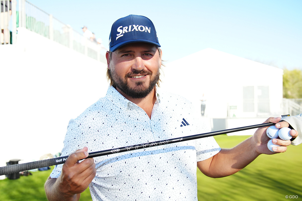 ツアー1勝のノバクは新しいシャフトにご満悦