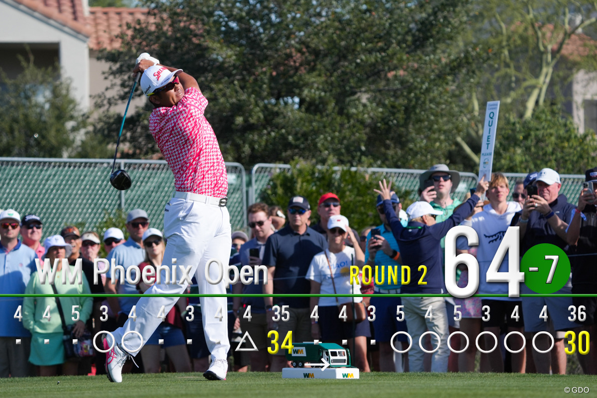 フェアウェイキープ率が大きく改善