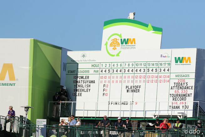 2016年大会最終日のリーダーボード