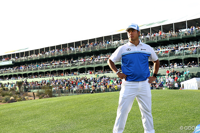 大勢のギャラリーが見守る中、松山英樹の挑戦は始まった