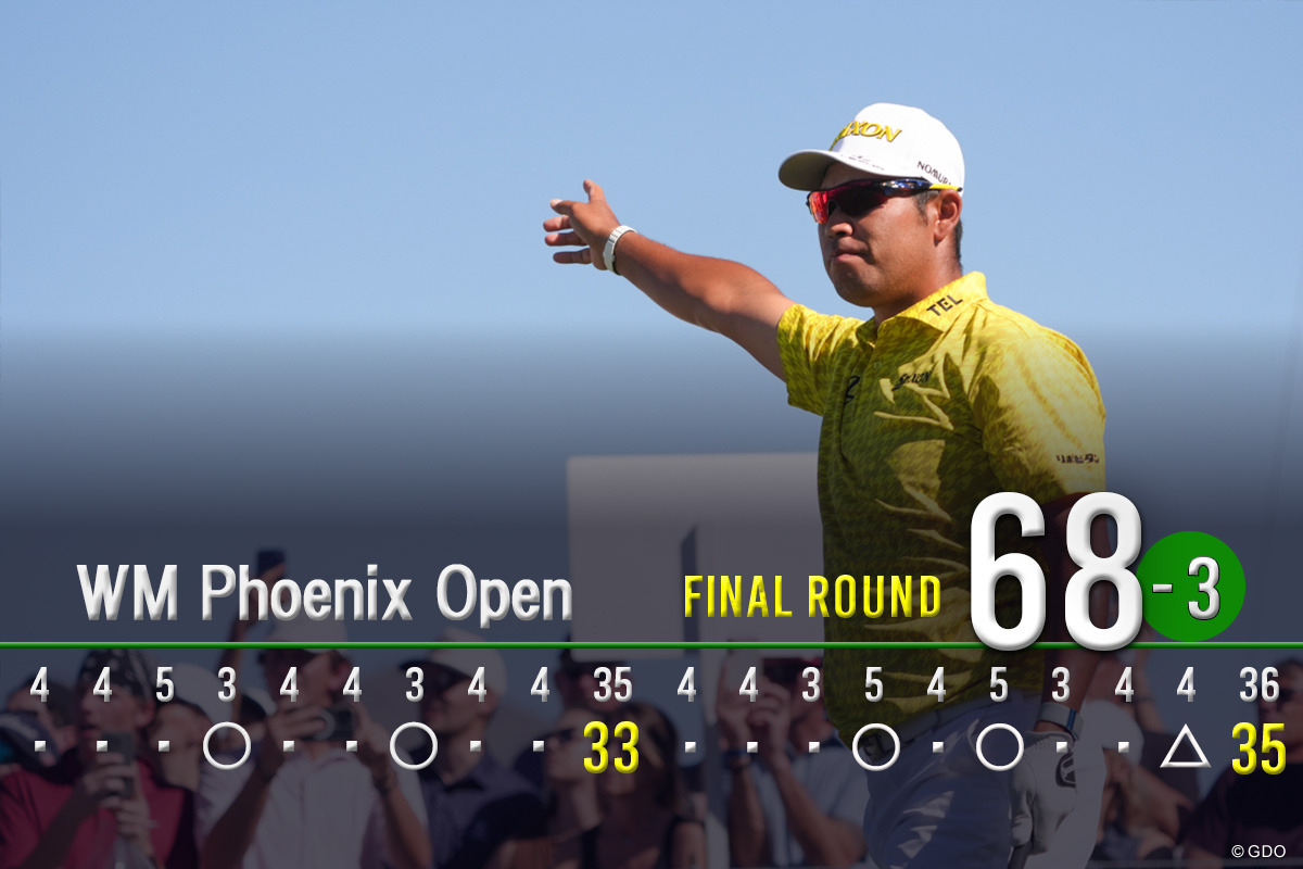 4バーディ、1ボギーの「68」で回った