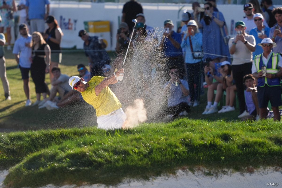 懸命なスコアメークで「68」と伸ばしたが…